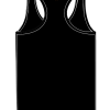 Tank top Back Black Red